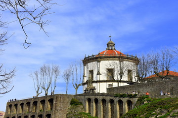 Fototapeta na wymiar Mosteiro da Serra do Pilar