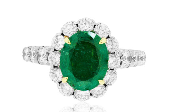 jewelry diamonds with and gemstone emerald ruby and Sapphire ring earrings