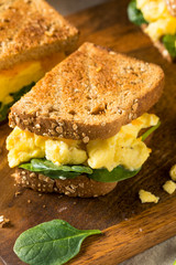Hearty Homemade Egg Breakfast Sandwich