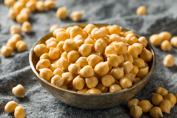 Raw Organic Garbanzo Bean Chickpeas