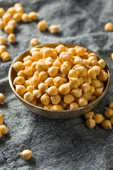 Raw Organic Garbanzo Bean Chickpeas
