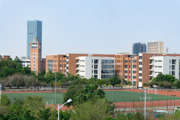 modern building in the city