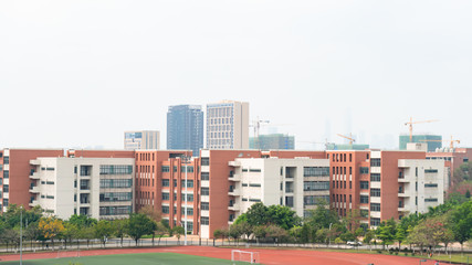 modern buildings in the city