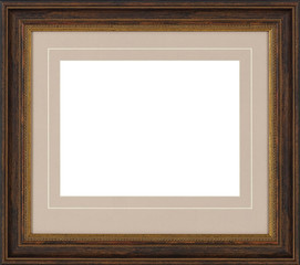 Picture frame isolated on white