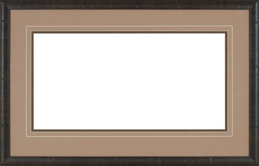 Picture frame isolated on white