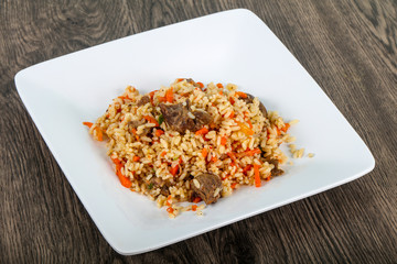 Asian rice - Plov