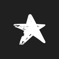 Sign of sketch star.