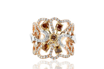 ring  jewelry diamonds with and gemstone emerald ruby and Sapphire jewels  earrings