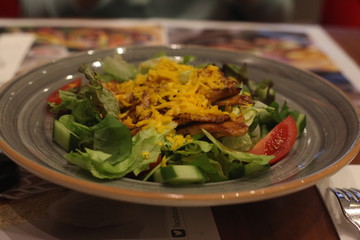 salad in a bowl