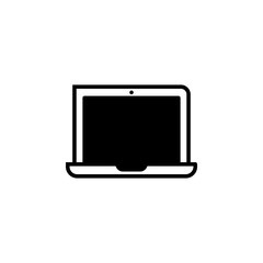 Laptop icon vector. Laptop vector design. sign design. flat style. Vector EPS 10