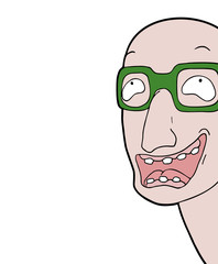 joking face illustration