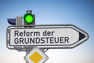 Reform der Grundsteuer, Signal auf Grün und hat Priorität