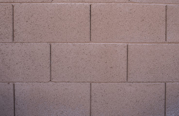 Cinder block wall 