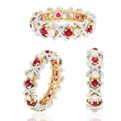 ring diamonds  jewelry with  and gemstone emerald ruby and Sapphire