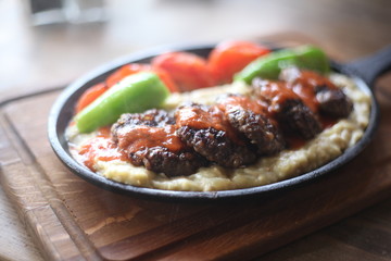 meatballs and meat dish