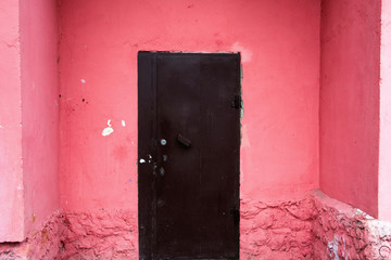 texture pink concrete wall