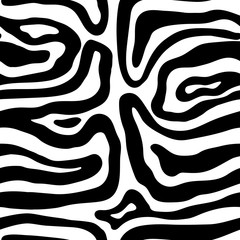 Hand drawn Animal Skin style vector seamless pattern. Abstract background. Great for fabric, textile, wrapping paper. Vector Illustration. 