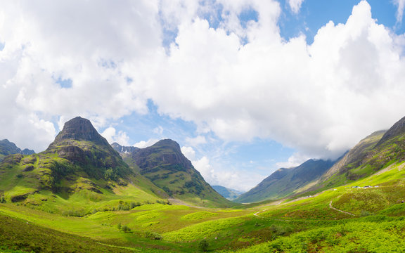 beautifull landscape near Three sisters at glencoe