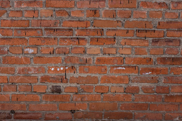 red brick wall texture