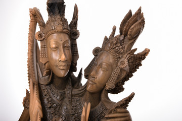 sculture Balinaise en bois