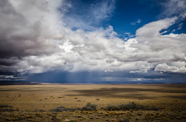 Nubes y cielos patagónicos, Santa Cruz, Argentina