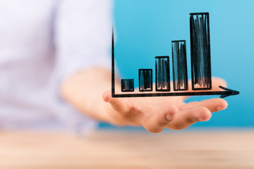 line up diagram concept