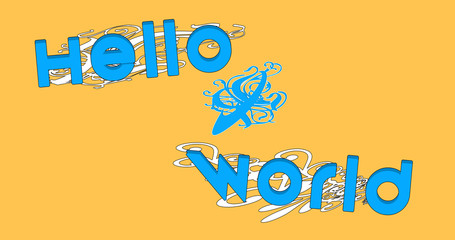 Bonjour Monde © Fabien S.