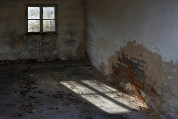 abandoned room