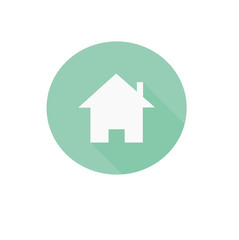 Obraz premium icon house pastel