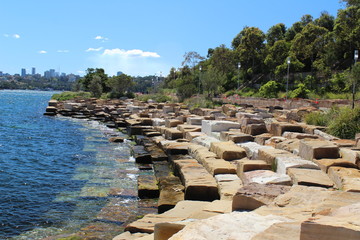 Barangaroo Reserve Sydney Australia Waterfront
