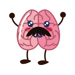 brain cartoon character