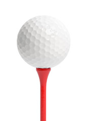Golf Ball on Tee