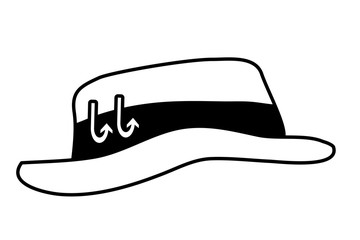 fishing hat with hooks