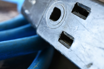 Electrical Cord Close Up