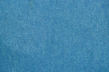 blue knitting wool texture background. fabric cloth