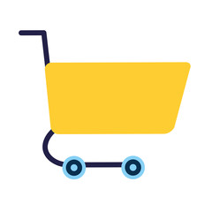 shopping cart commercial icon