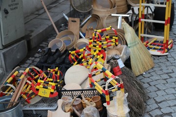 brooms and construction materials for sale.ankara