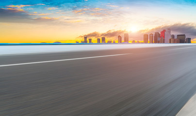 Urban Road, Highway and Construction Skyline..