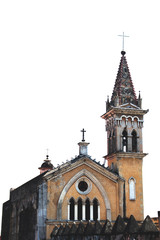 Fototapeta na wymiar Iglesia en catedral cuernavaca