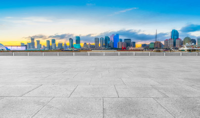 Prospect Square Floor Brick Office Building of City Building and Commerce Building