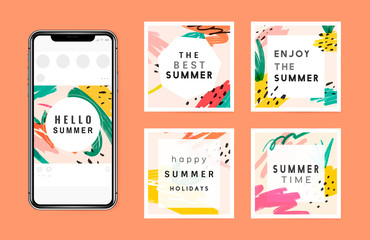 Memphis summer background collection