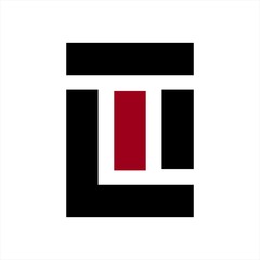 TU, UT, WT, ML initials geometric letter company logo
