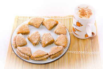 cookies on a plate