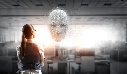 Artificial intelligence and future technologies. Mixed media