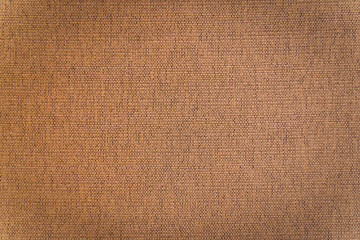Fototapeta na wymiar Brown Cloth using as Texture The background made by brown burlap