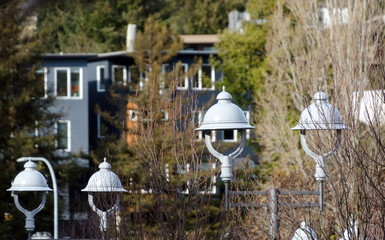 Street lamps on 3rd Street in Kirkland