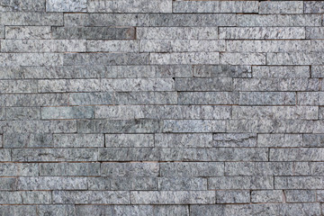 empty modern gray brick and concrete texture wall for restaurant, website, picture frame advertising chart board, home decoration fence