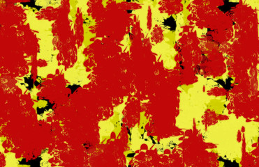 Colorful Abstract Brush Like Shapes Collage Background 14