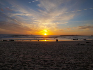  ocean sunset in porto