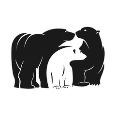 bear character logo